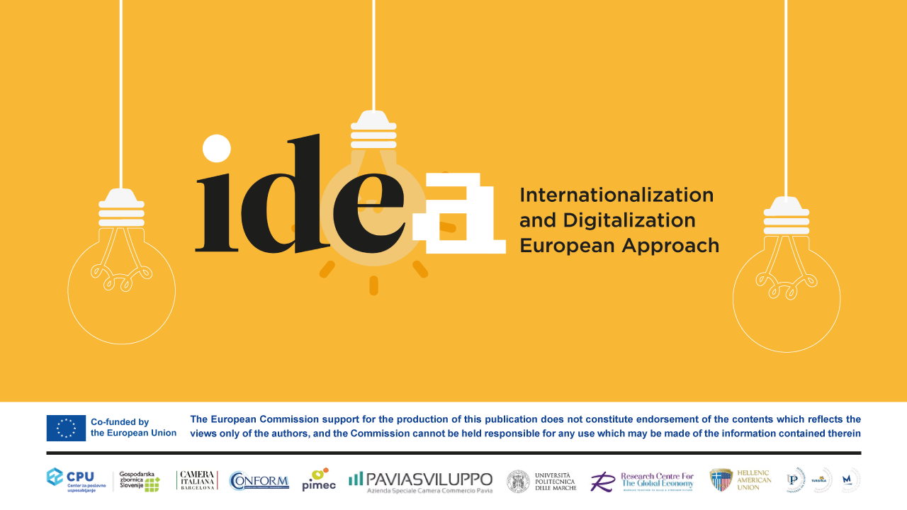 IDEA - INTERNATIONALIZATION &amp; DIGITALIZATION EUROPEAN APPROACH